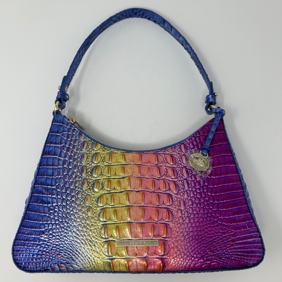 Brahmin Handbags - NWT Brahmin Esme Magic Ombré Melbourne Leather Shoulder Handbag Designer!